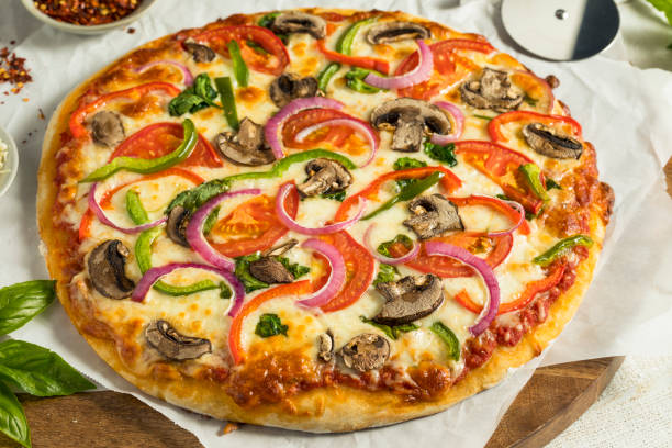 Veggie Pizza - Halal Pizza at Waow Cafe Kent WA